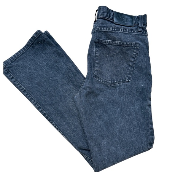 Women’s Vintage Ralph Lauren Black Jeans Bootcut Size 4 - Picture 2 of 4